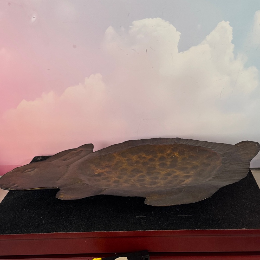 Rustic Rabbit Metal tray, decor/ Art - Picture 3 of 8